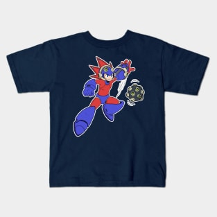 MEGAMAN CHAIN BLAST Kids T-Shirt